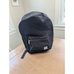 Herschel Settlement Backpack mid Volume black zippers‎